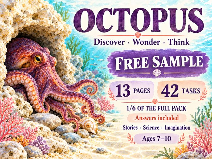 Discover the Octopus — A Free Sample to Spark Wonder and Thinking