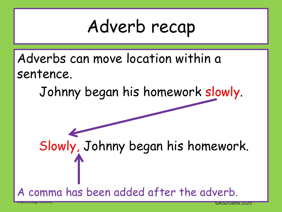 Y3 GPS Adverbs 1 Pack