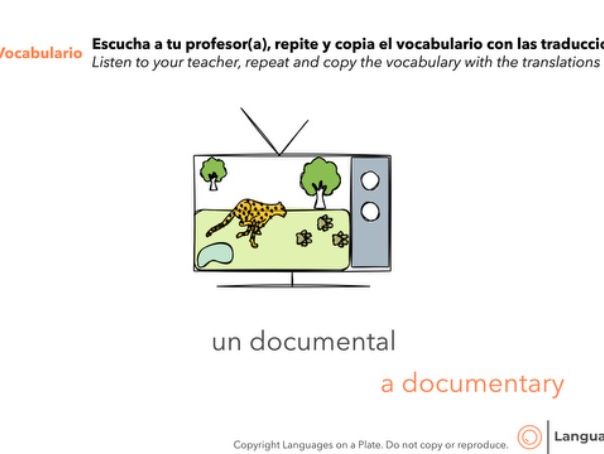 ¿Qué te gusta ver en la tele? - types of TV shows in Spanish - What do you like to watch on TV?