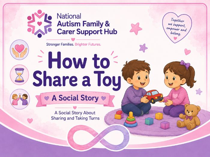 How to Share a Toy Social Story ASD