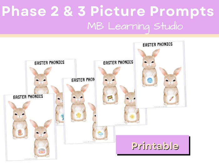 Easter and Farm Phase 2 & Phase 3 Picture Prompts – Writing Inspiration Activity