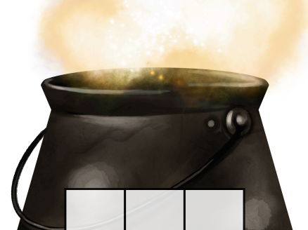 Halloween Cauldron CVC