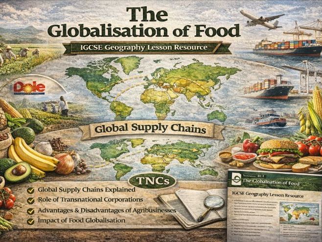Globalization of Food - IGCSE Geography - Resource Provision - First Exams 2027