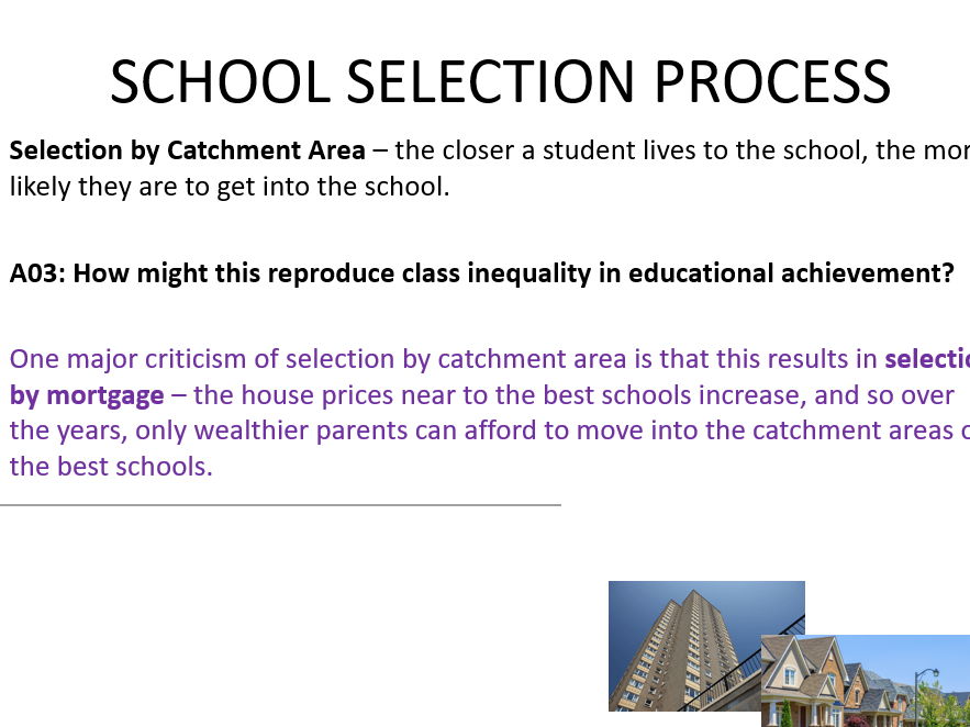 AQA Sociology educational policy
