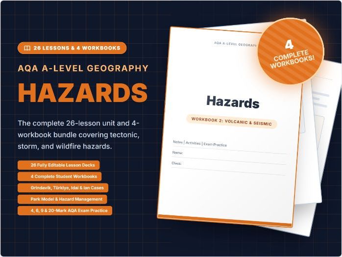 AQA A Level Hazards Full SOW