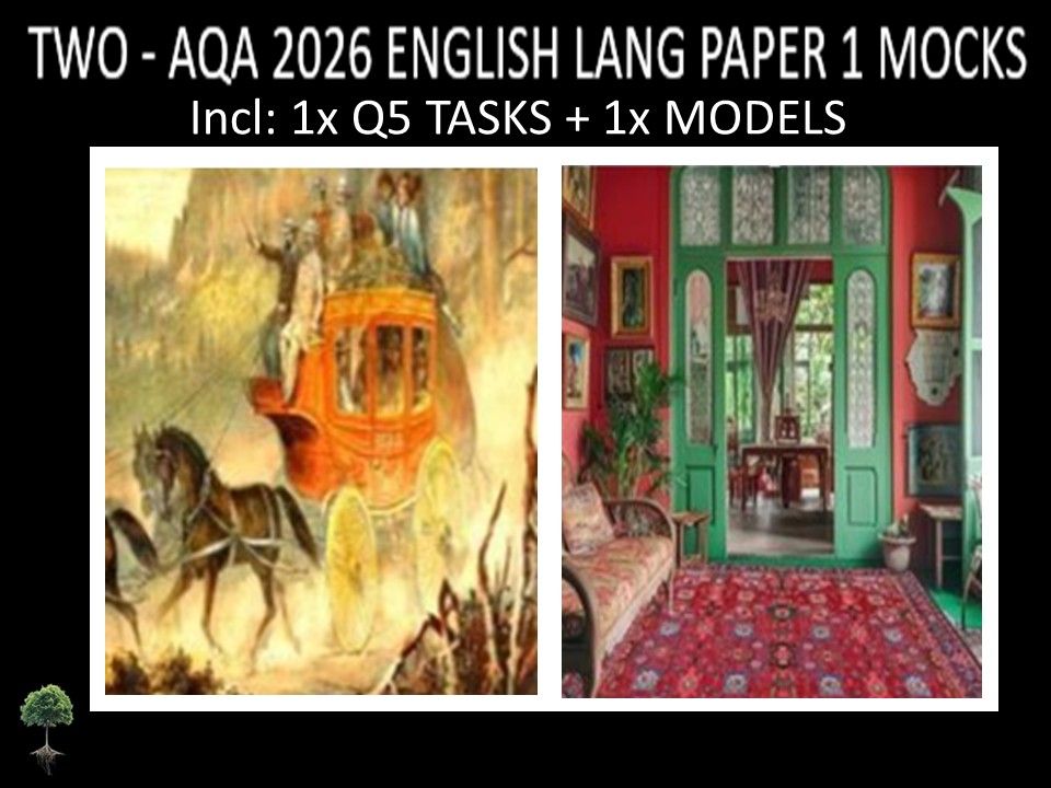 TWO - AQA PAPER 1 | 2026 FULL MOCKS | Q5 TASKS | MODELS