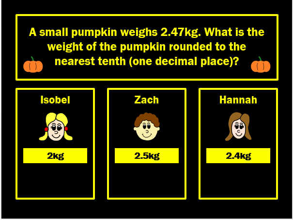 Rounding Decimals Powerpoint Game by Arithmetickx