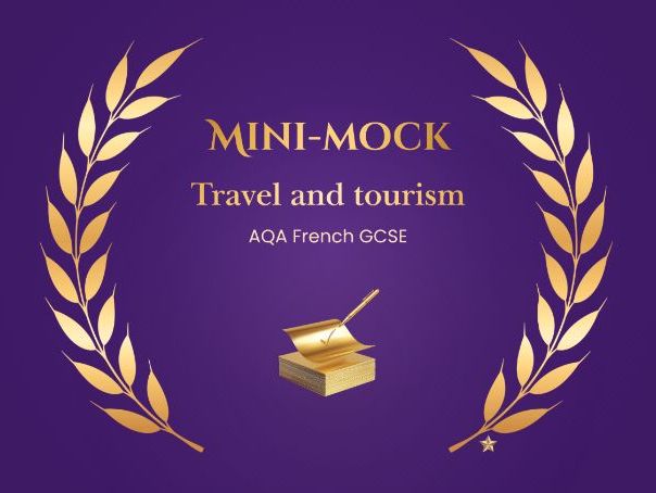 Travel and tourism – Mini-mock – AQA French GCSE