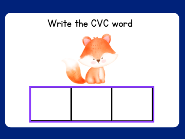 CVC Word Cards