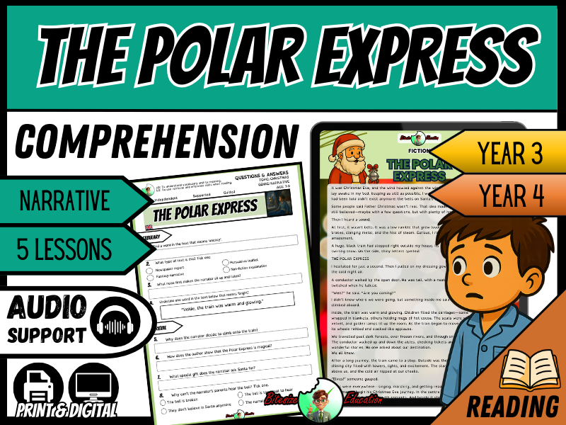 The Polar Express | Reading Comprehension | Year 3/4