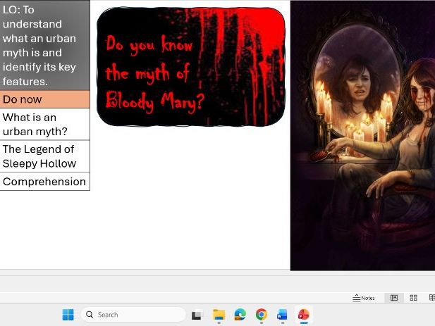 Year 9 Gothic Literature & writing 1/2 term bundle.