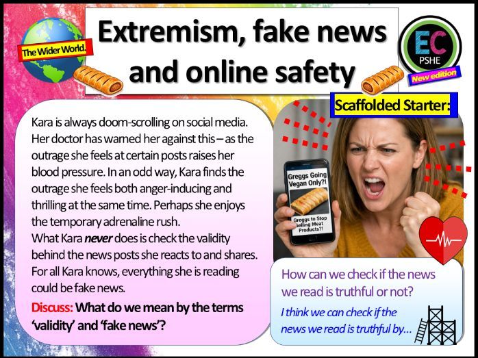 Extremism, Fake News + Critical Thinking