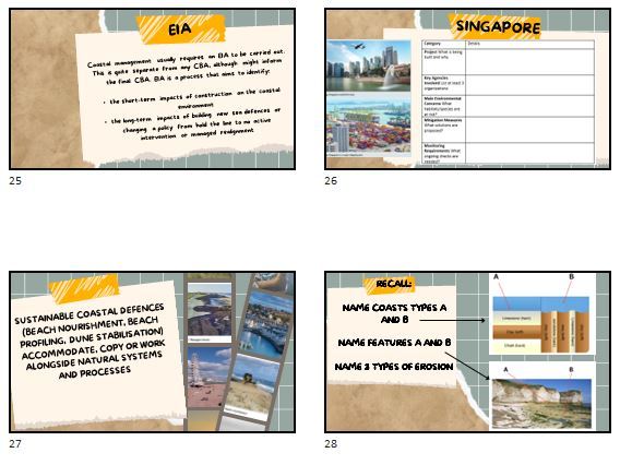 iAL Geography edexcel - Paper 2 Coasts. 2.3.4 How can coastlines be managed in a sustainable way?