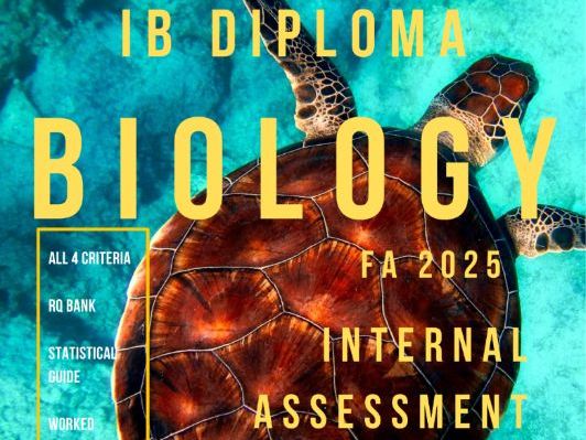 IBDP Biology Internal Assessment (IA) Complete Student and Teacher Guide | FA2027 | SL & HL