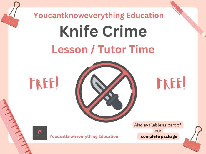 Knife Crime PSHE