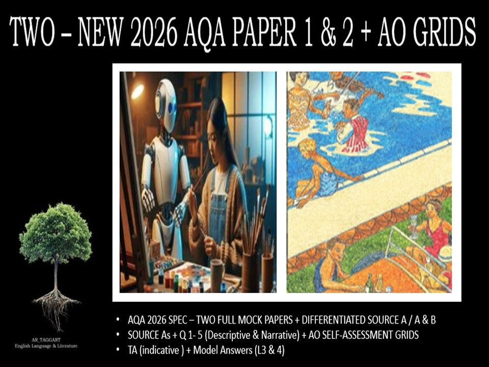 TWO- PAPER 1 & 2   |   2026 FULL MOCKS |  AO GRIDS