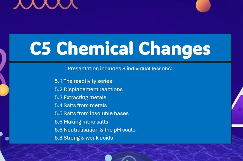 C5 Chemical Changes