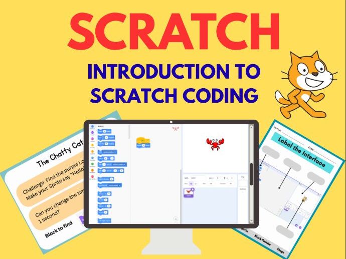 Scratch Coding: Introduction to Scratch | Beginner Programming Activities