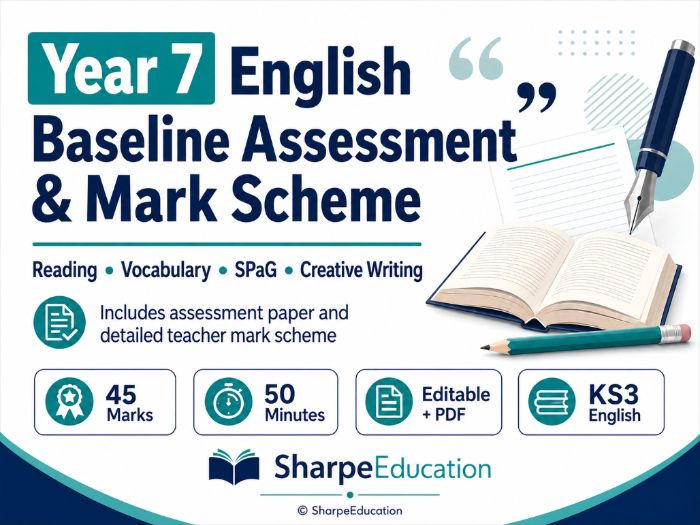 Year 7 English Baseline and Mark Scheme