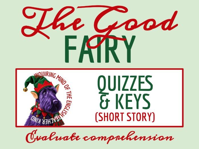 "Christmas; or, The Good Fairy" by Harriet Beecher Stowe Quiz and Answer Key