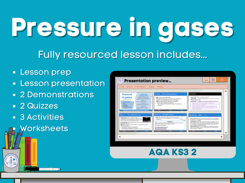 Pressure in gases
