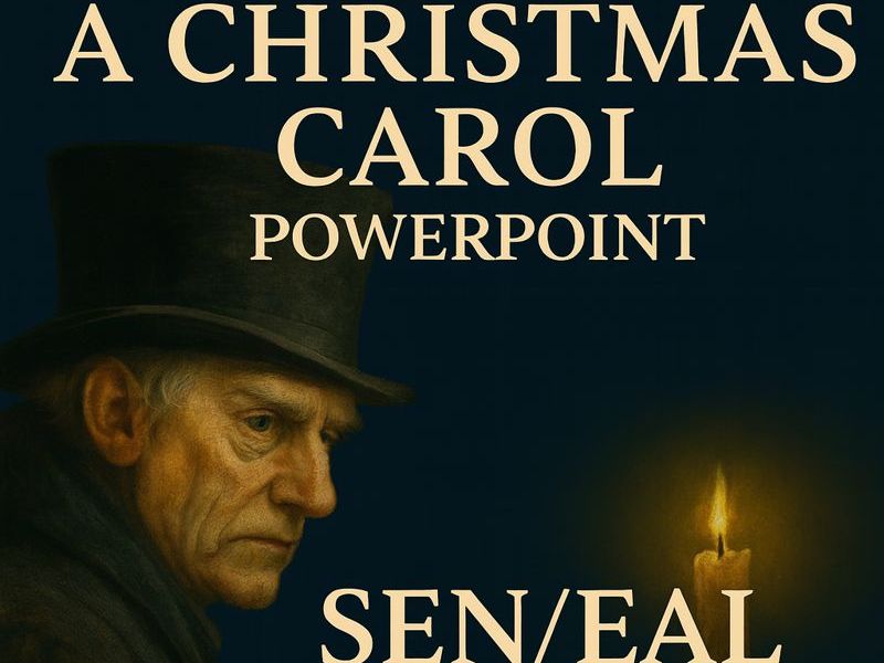 A Full Christmas Carol PowerPoint SEN/EAL