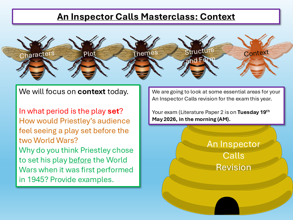 An Inspector Calls Revision 2026