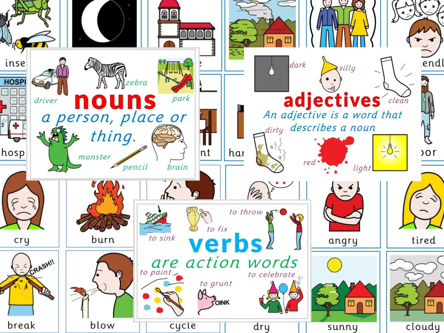 Parts of Speech Display