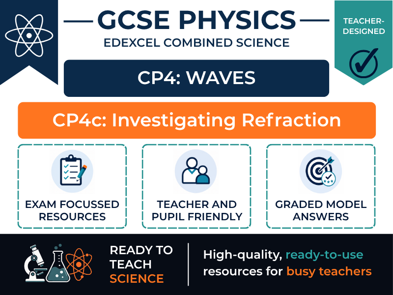 Edexcel Combined Science Physics Paper 1 | Unit 4 | 4c Investigating Refraction Practical | GCSE