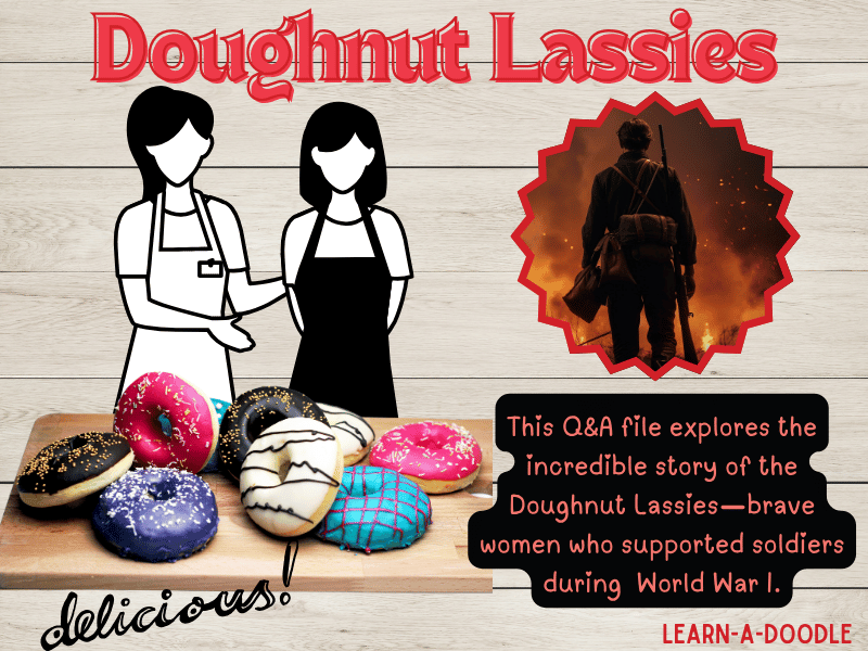 Doughnut Lassies: A Complete Question & Answer Package on Their Heroic Legacy