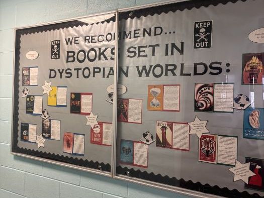 Recommended Reading Display - dystopia