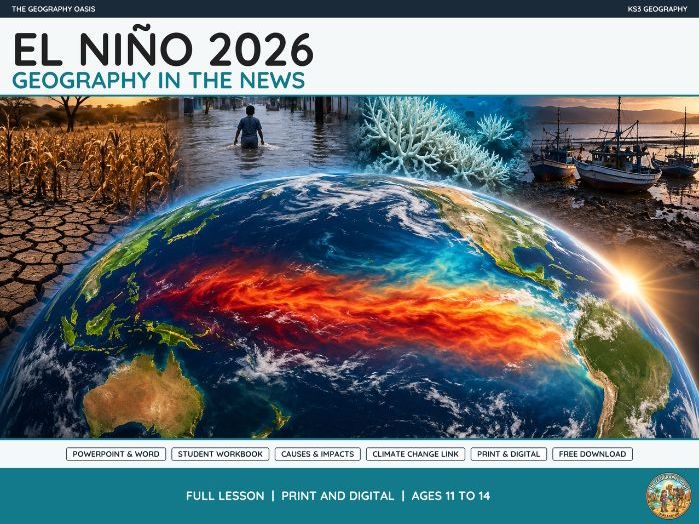 El Niño 2026: Free Geography in the News Lesson