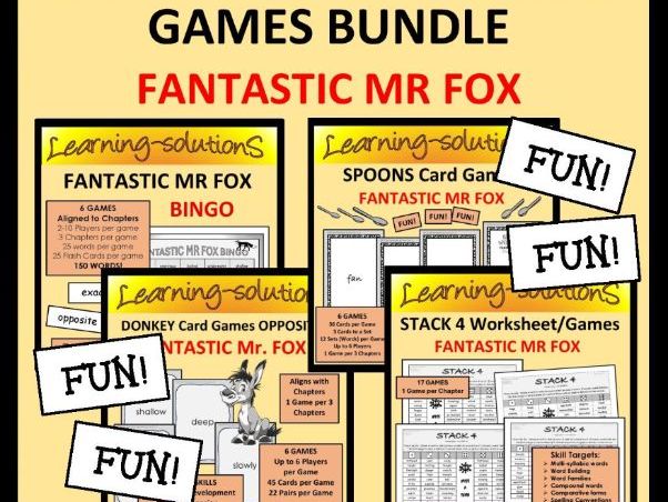 FANTASTIC MR FOX - Games Bundle