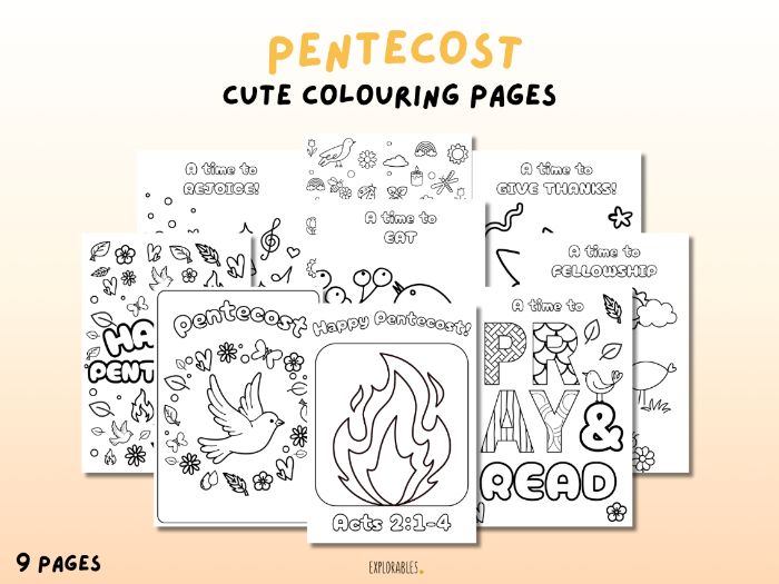 A Cute Colouring Pages Pentecost Celebration Hebrew Feast Days Shavuot A Cute Colouring Pages