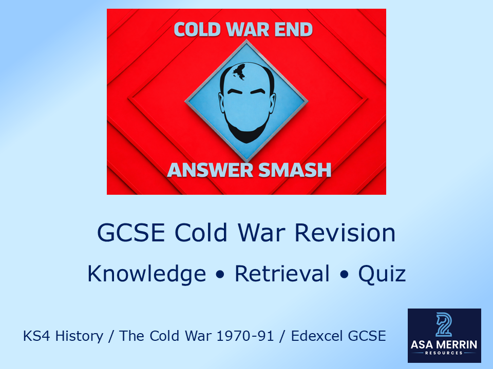 Cold War End – Answer Smash Quiz | GCSE Cold War Revision | House of Games Style