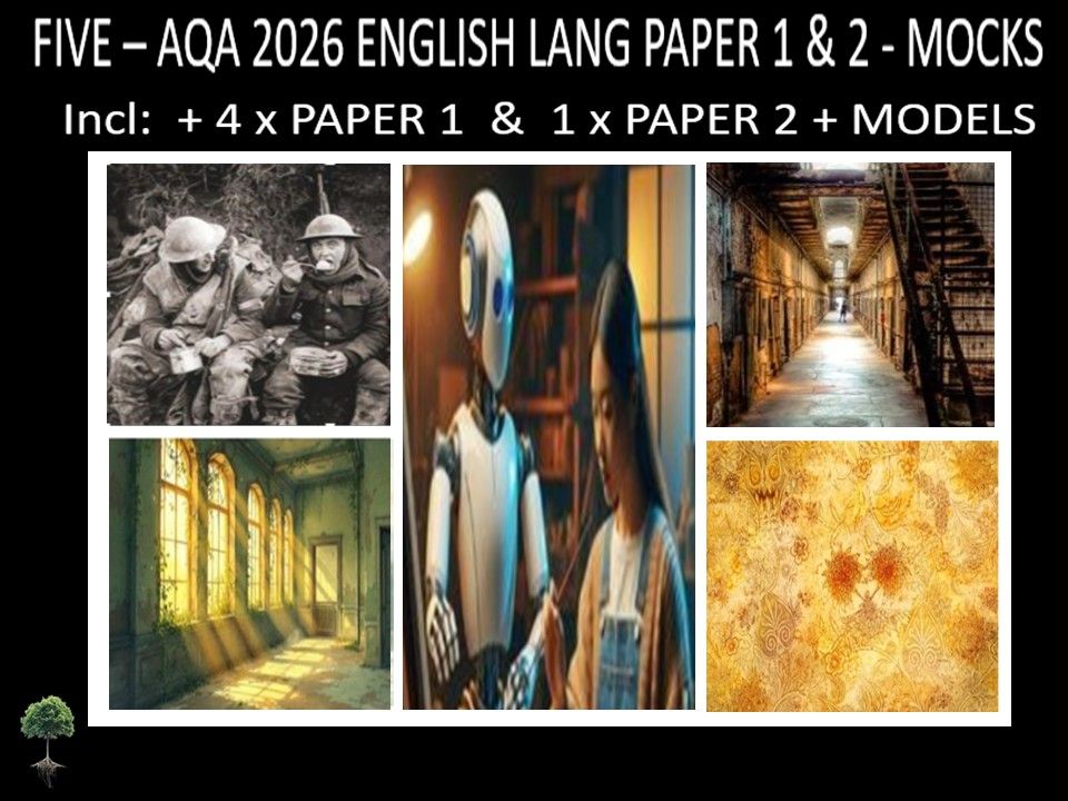 FIVE - AQA PAPER 1 & 2 | 2026 FULL MOCKS | MODELS