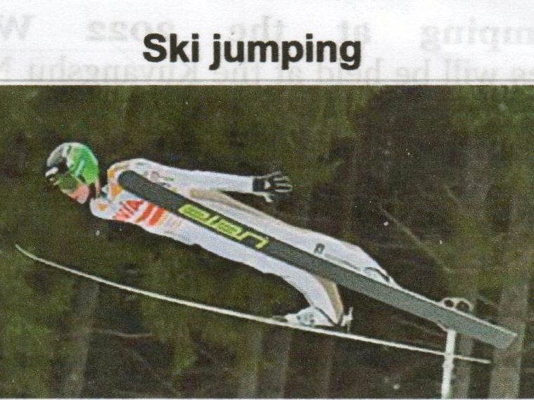 Winter Olympics Ski Jump