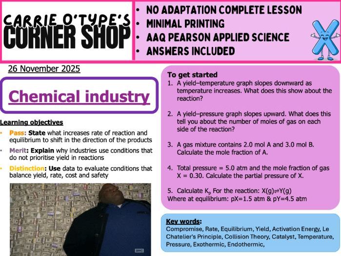 Chemistry in Industry - AAQ Applied Science