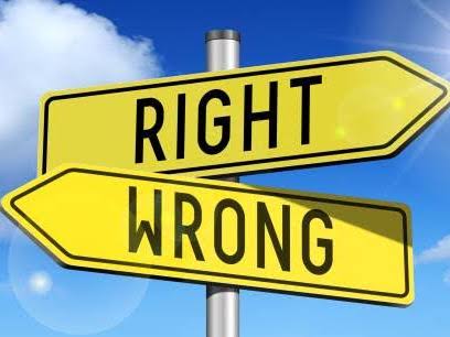 RE How do Christians decide what is right?