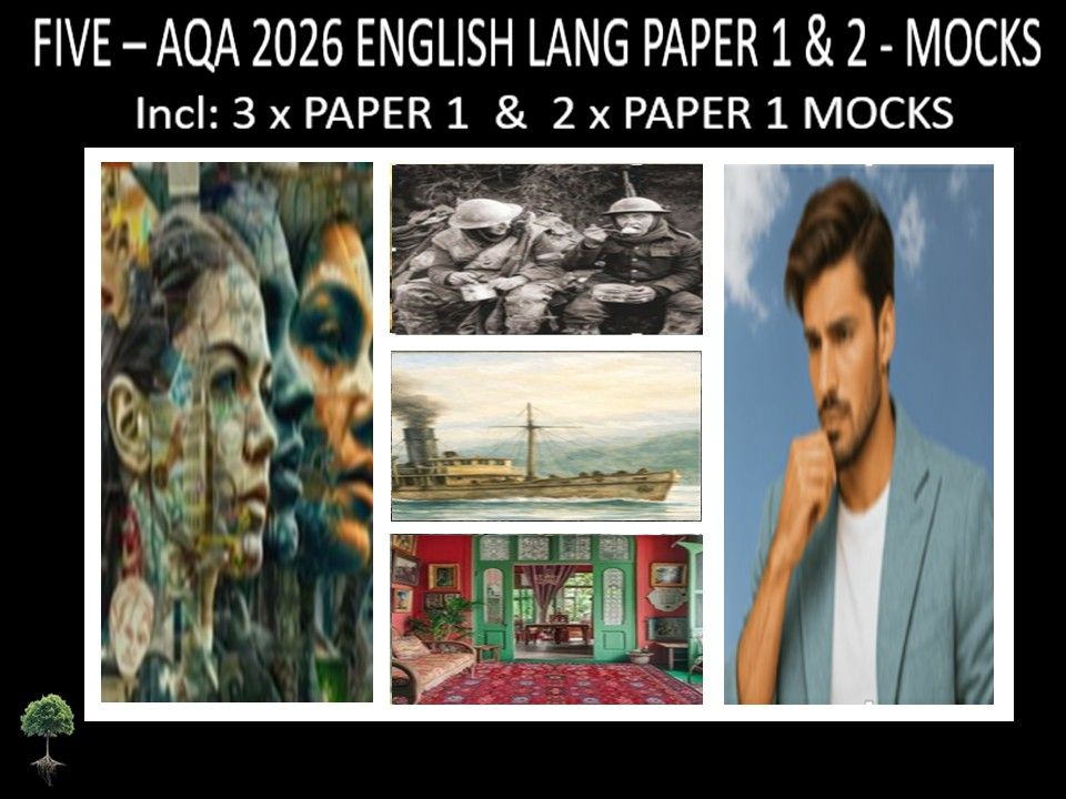 FIVE - AQA PAPER 1 & 2 | 2026 FULL MOCKS | MODELS