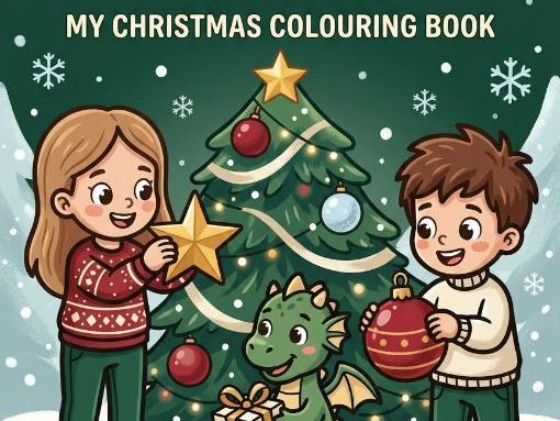 LUCKY, TUFFY& BOBO -MY CHRISTMAS COLOURING BOOK