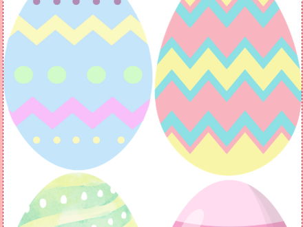 Easter Egg template