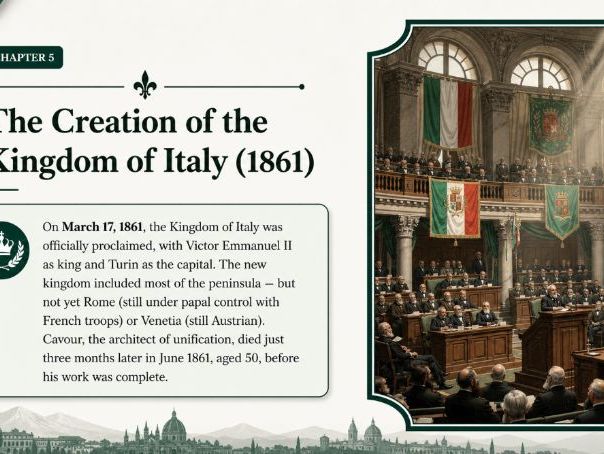 iGCSE History - How was Italy unified ?