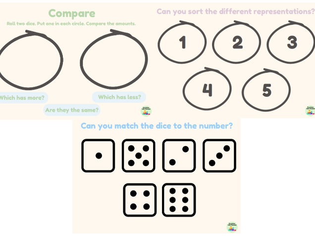 Match, Sort & Compare – Reception Maths Continuous Provision Activities