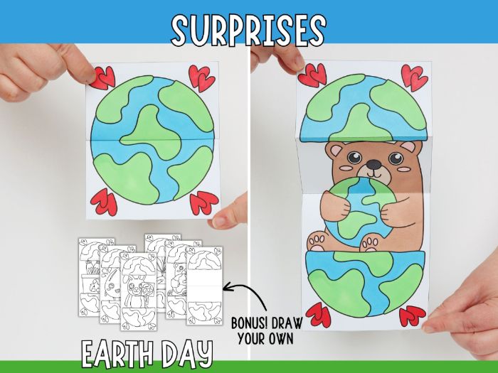 Printable Earth Day Colouring Fun - Craft for Kids