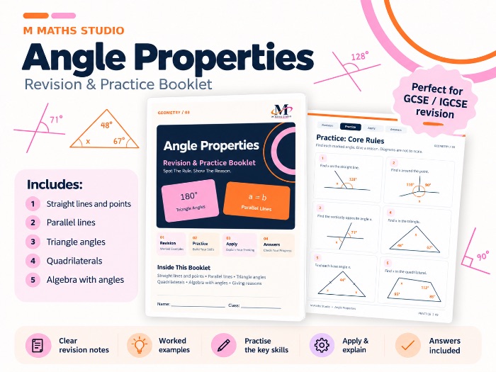 Angle Properties | Revision Booklet