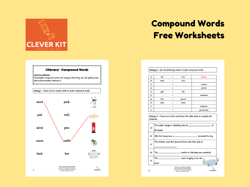 Compound Words Worksheets