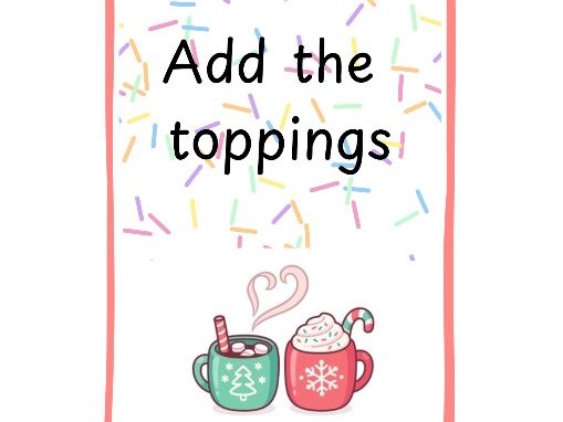 Add the toppings