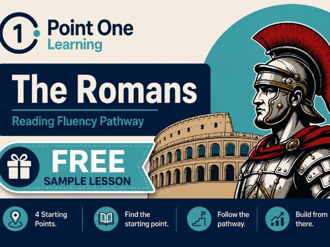 FREE SAMPLE | KS2 Reading Fluency Intervention | Romans | Step 1 | Week 1