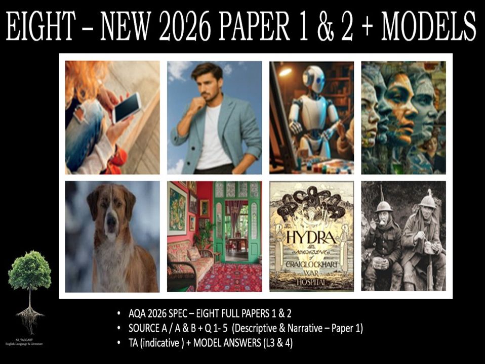 EIGHT - NEW PAPER 1 & 2 | 2026 FULL MOCK | + MODELS